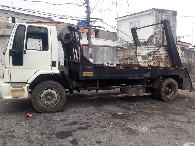 Aluguel de Caçamba de Entulho 24 Horas Cotar Glicério - Aluguel de Caçamba de Entulho para Obras