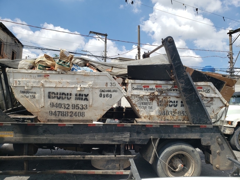 Caçamba para Entulho Grande Parque Ibirapuera - Container Entulho