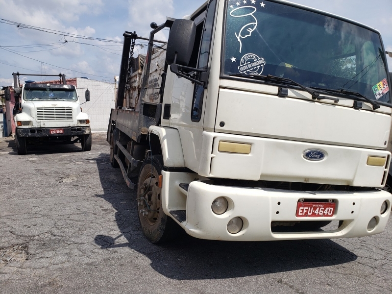 Caçambas Estacionárias de Entulho para Coleta Sacomã - Caçamba Estacionária de Entulho para Coleta