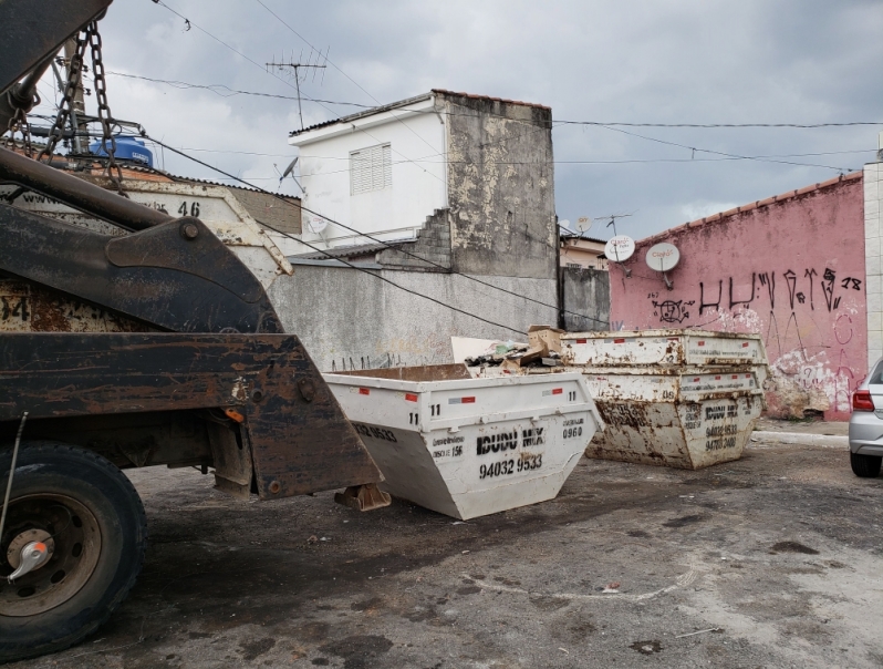 Empresa de Caçambas de Entulho Zona Sul - Caçamba de Entulho de Construção