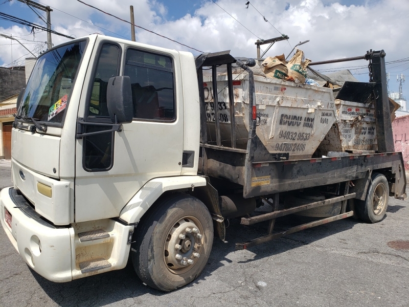 Empresa Que Faz Locação de Caçamba de Entulho de Construção Jabaquara - Locação de Caçamba de Entulho com Caminhão