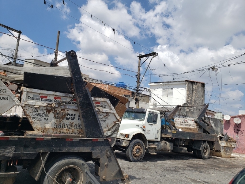 Preço de Caçamba Entulho Grande Pari - Container Entulho