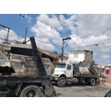 caçamba estacionária para construtora