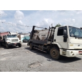 caçamba estacionária de entulho com caminhão preço Vila Buarque